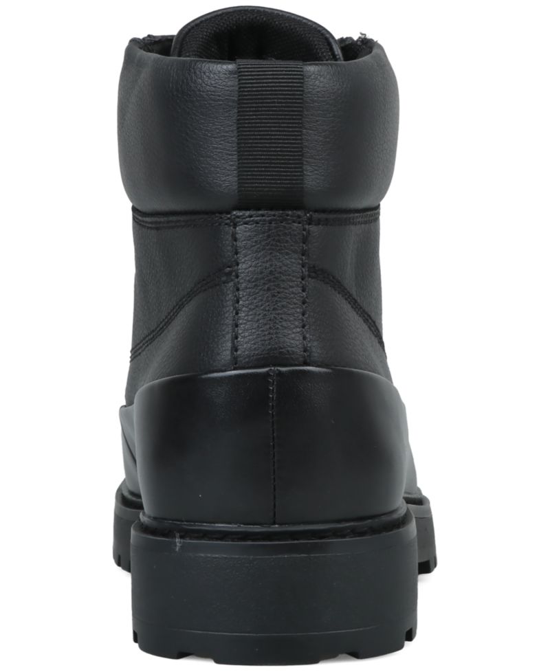 Men's Genuine Leather Lace-Up Boots