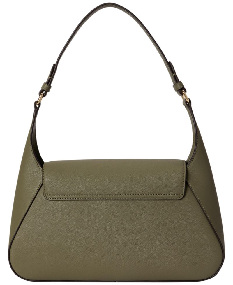 Schylar Crosshatch Leather Small Slim Shoulder Bag