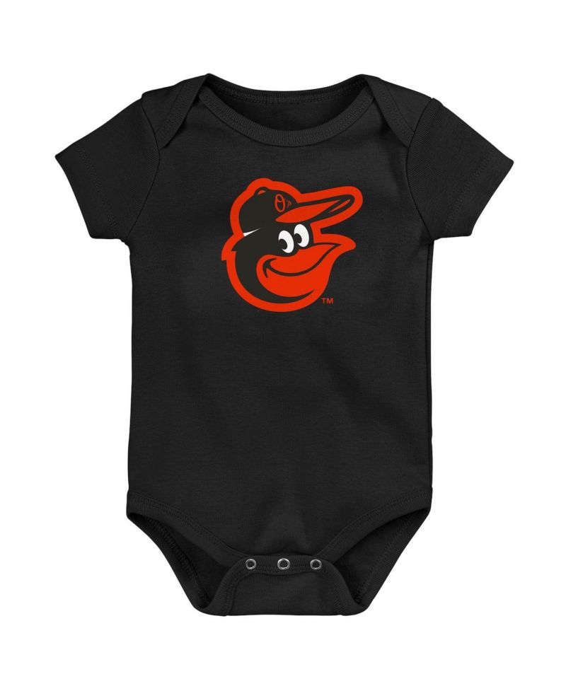 Infant 3-Pack Baltimore Orioles Slide Home Bodysuit Set
