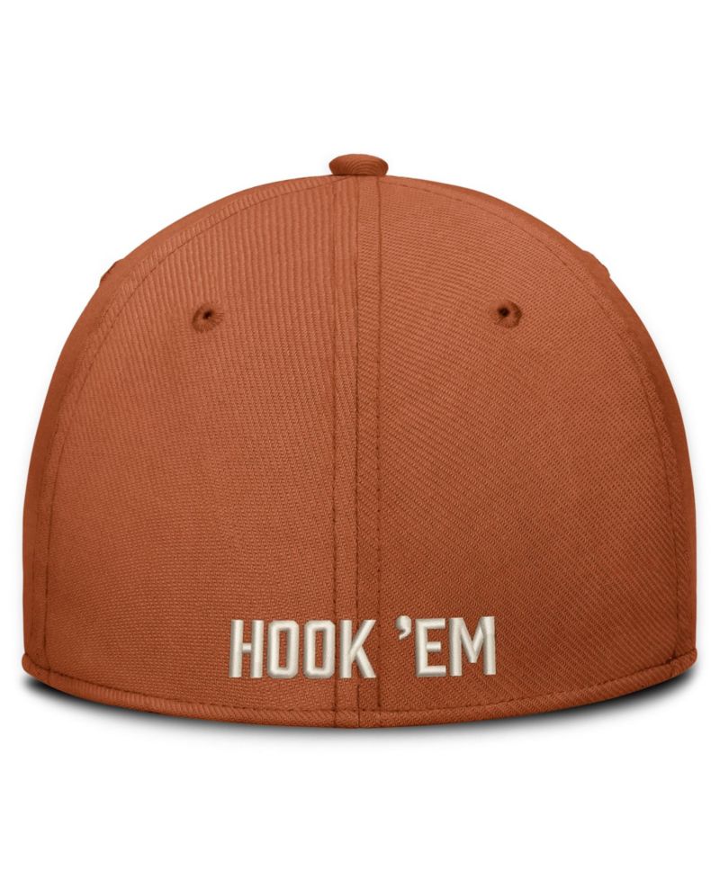 Men's Texas Orange Texas Longhorns Dri-FIT Vintage Rise Swooshflex Flex Hat