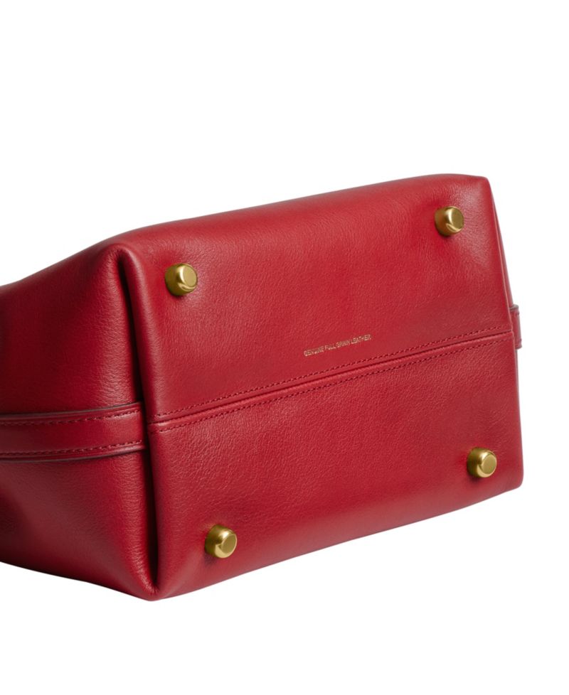 Soft Empire Small Leather Satchel Bag 21