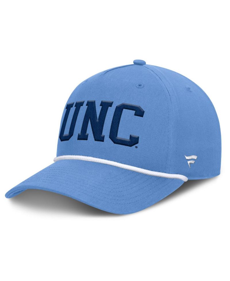 Men's Carolina Blue North Carolina Tar Heels Foul Ball Rope Adjustable Hat