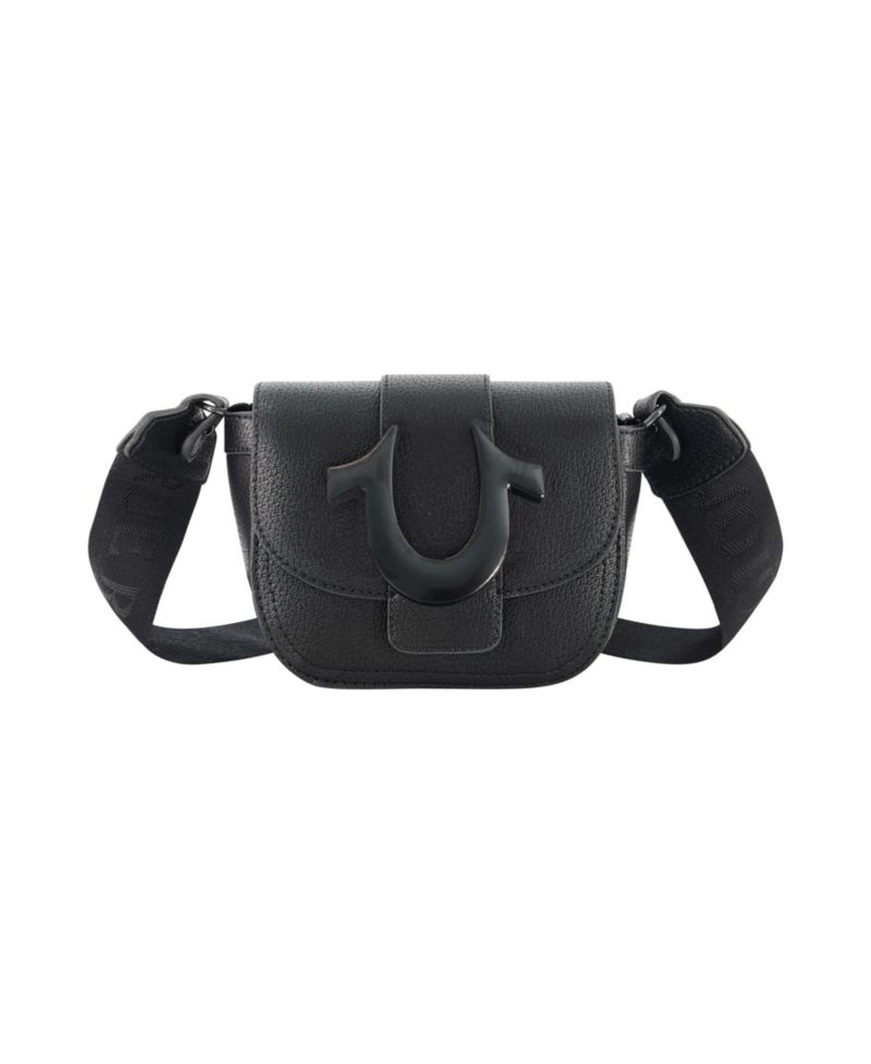 Women's Mini Flap Dark Hardware Crossbody Bag