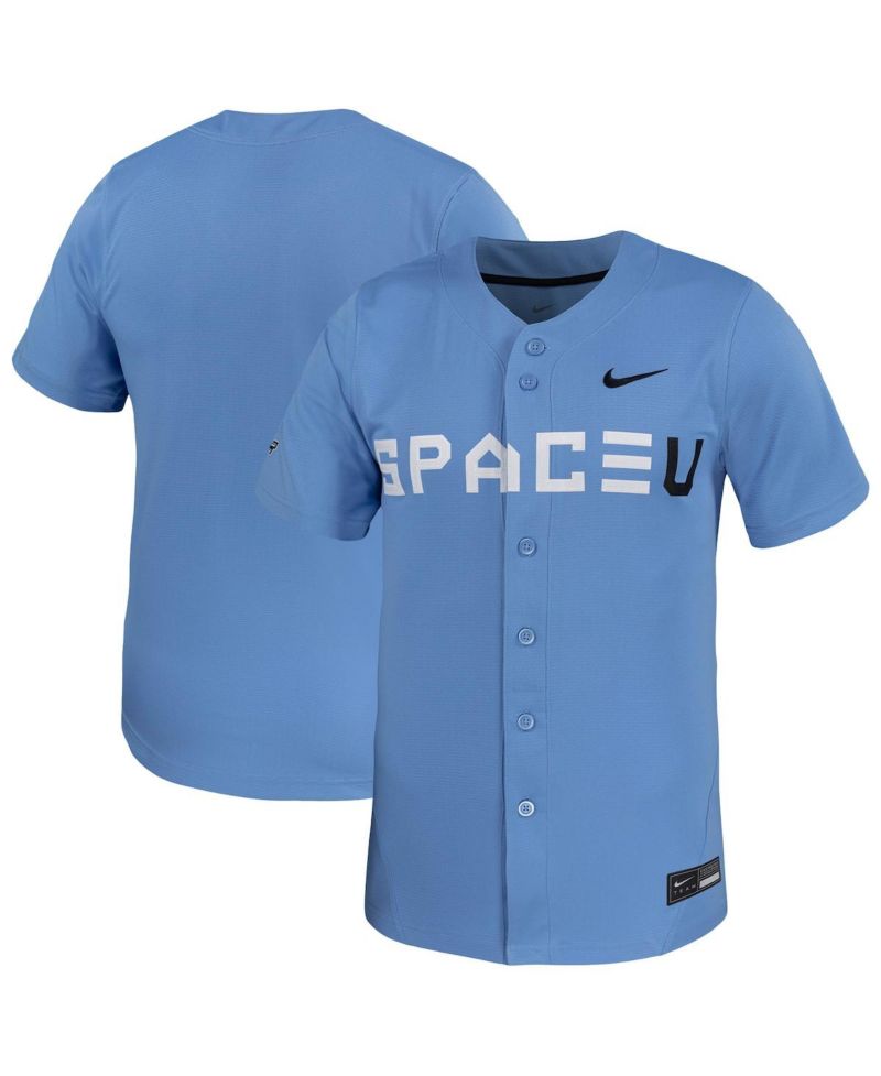 Men's Light Blue UCF Knights Replica Baseball Jersey