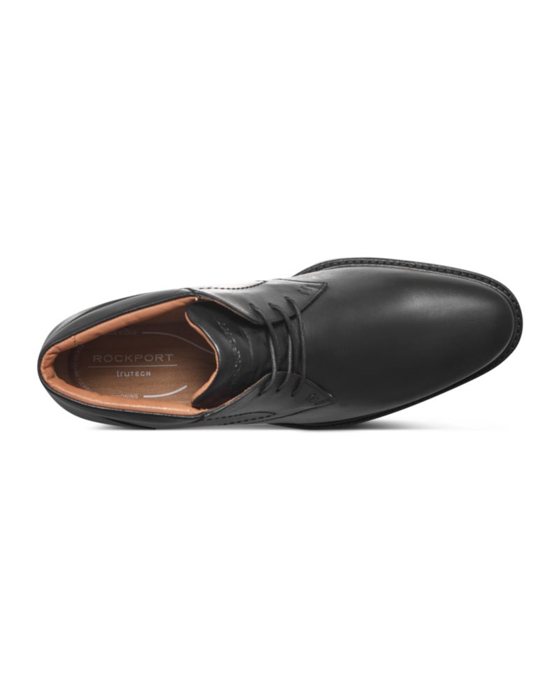 Men's Flynn Lace-Up Almond Toe Casual Boots