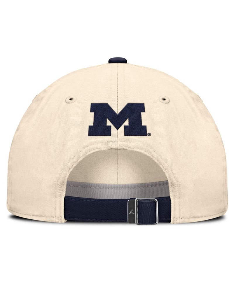 Men's and Women's Natural Michigan Wolverines 2026 Primetime Natural 2-Tone Club Adjustable Hat