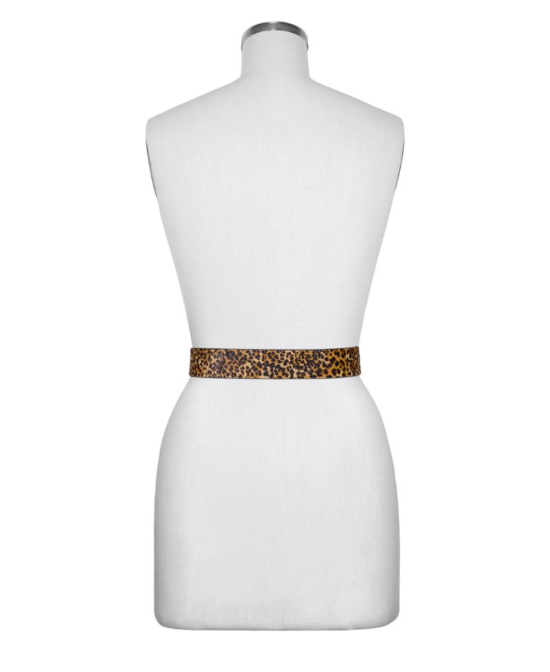 Bergen Exotics Burnished Suede Belt