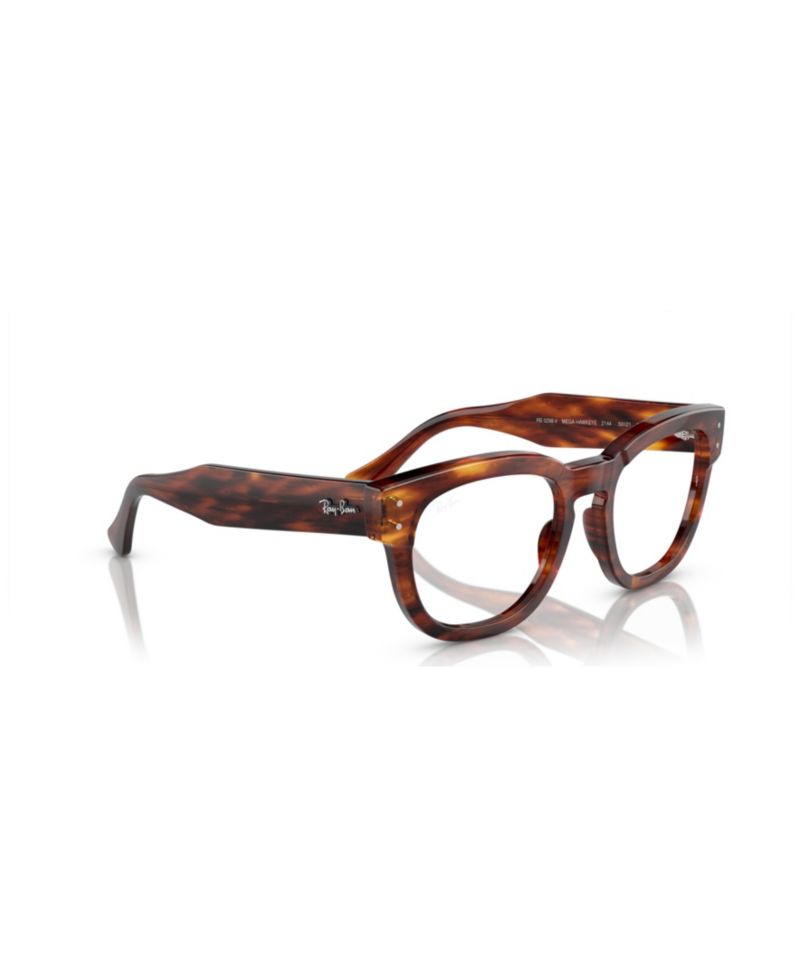 Unisex Square Plastic RB0298V Mega Hawkeye Optics Eyeglasses