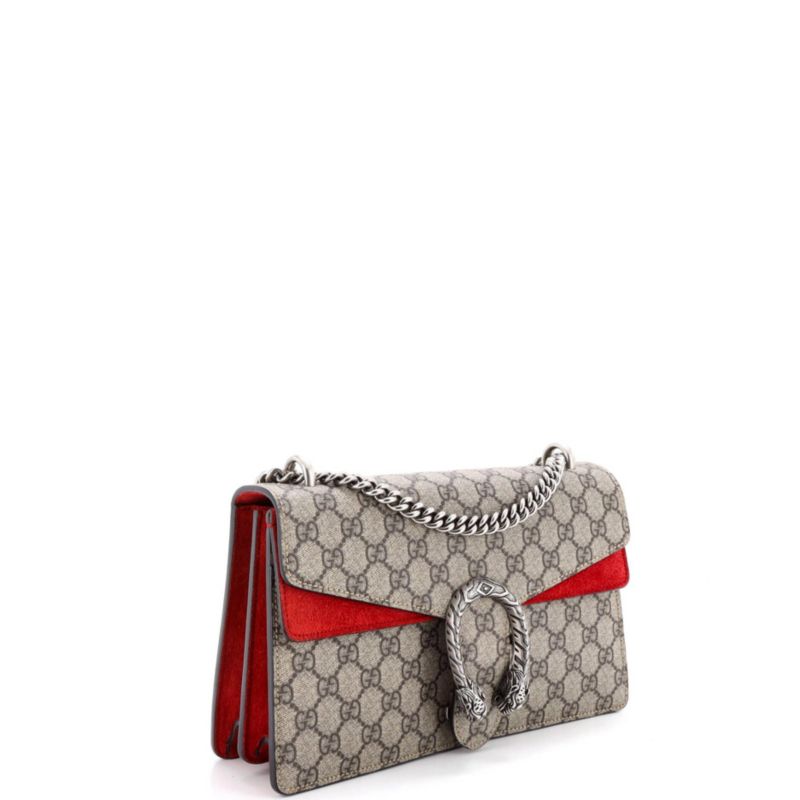 Small Dionysus Bag GG Coated Canvas