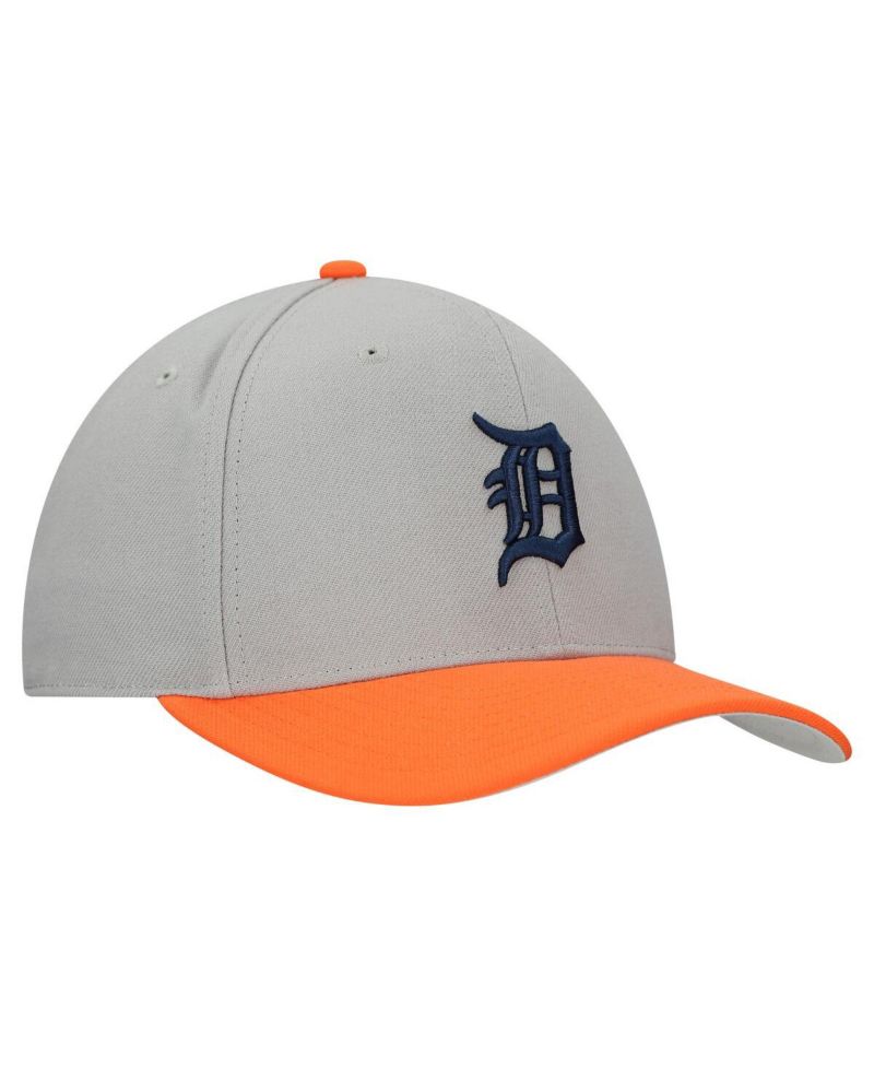 Men's and Women's Gray Detroit Tigers Basic Pro Adjustable Hat