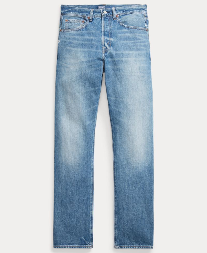 Women's High-Rise Relaxed Straight-Leg Jeans