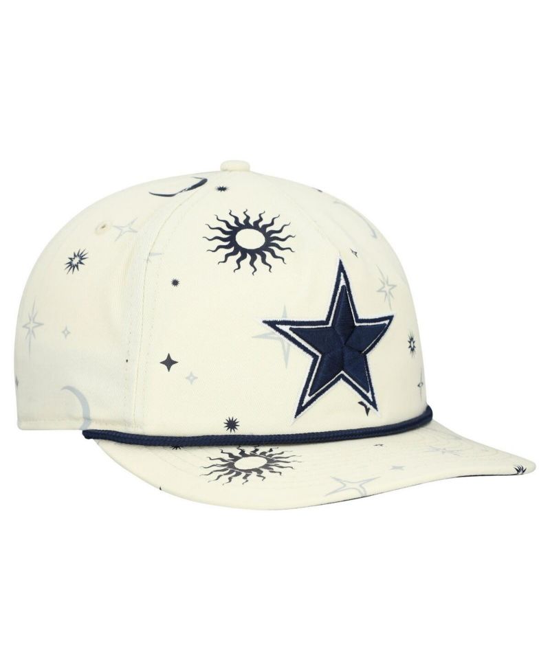 Men's Stone Dallas Cowboys Celestial Golfer Snapback Hat