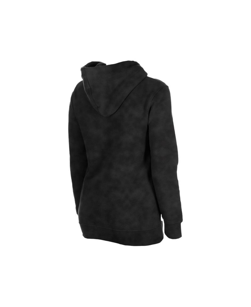 Women's Black Chicago Cubs Día de Muertos Mineral Wash Hoodie Sweatshirt