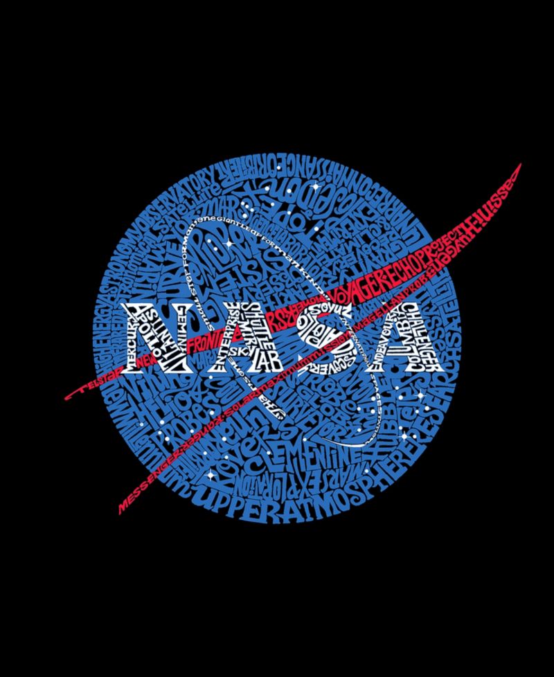 Men's NASA Insignia Meatball Logo Graphic Tank Top