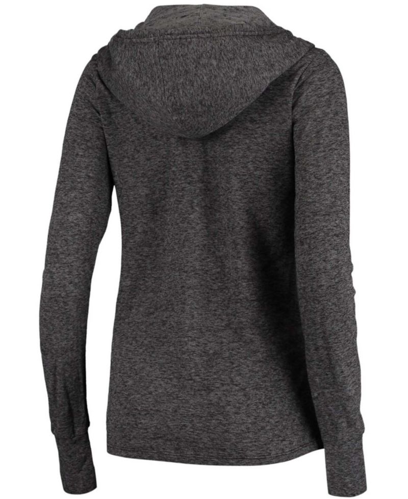 Women's Black Arizona Cardinals Doubleface Slub Pullover Hoodie