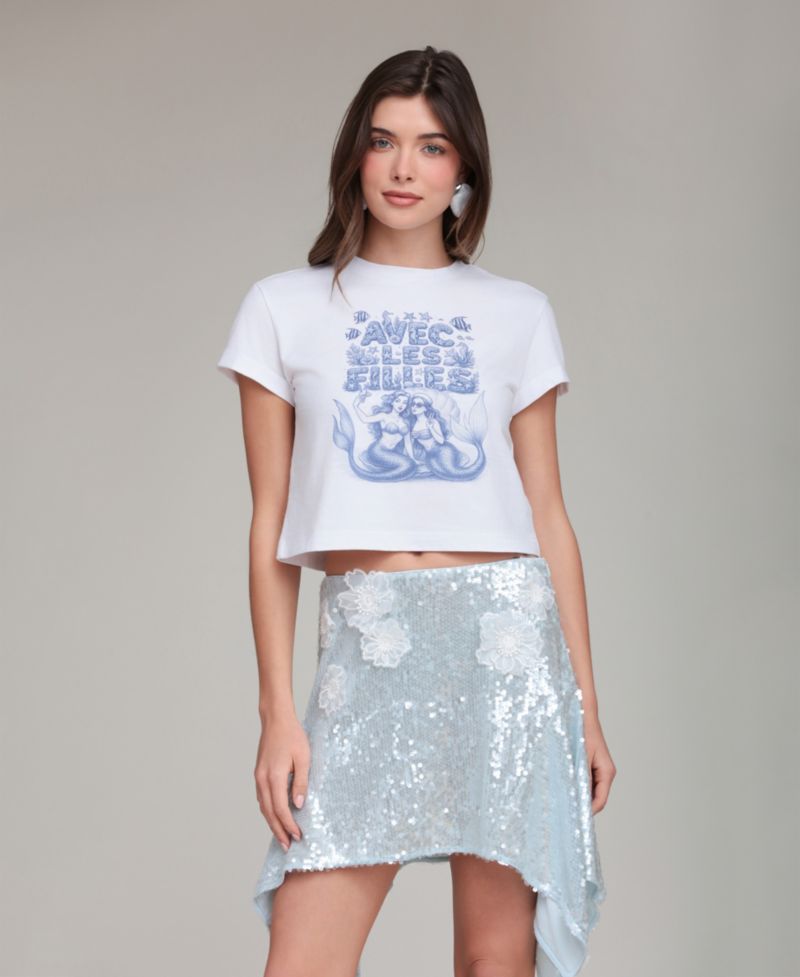 Women's Crewneck Cotton T-Shirt