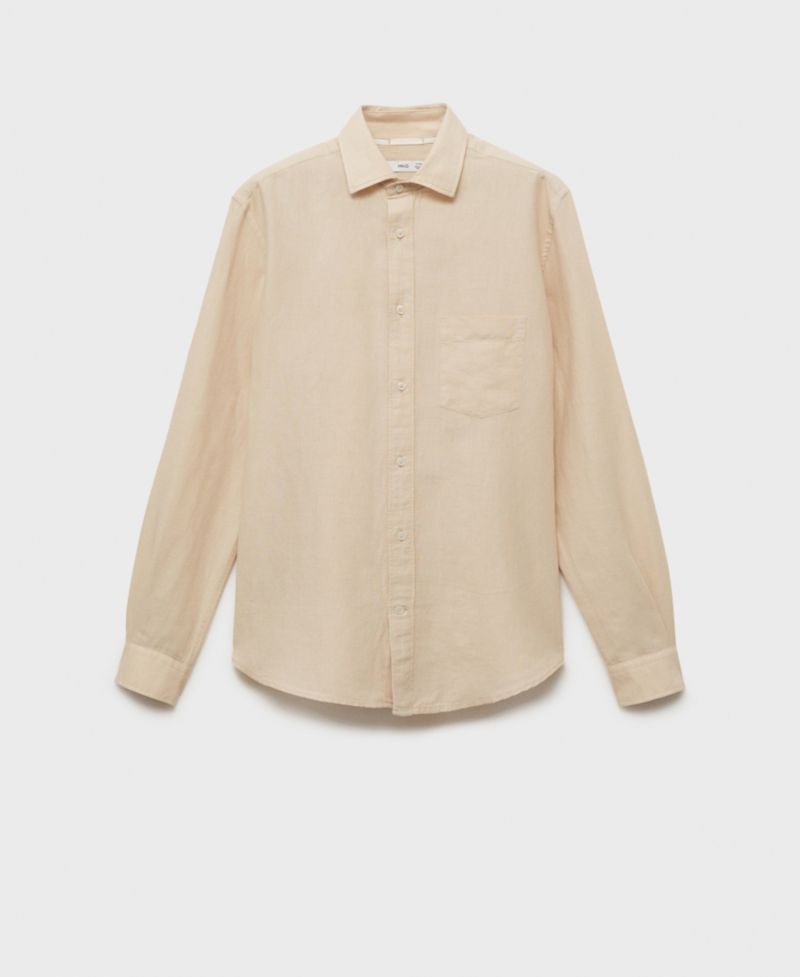 Men's Classic-Fit Linen Shirt