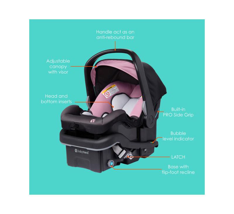 EZ-Lift PRO Car Seat - Dash Rose