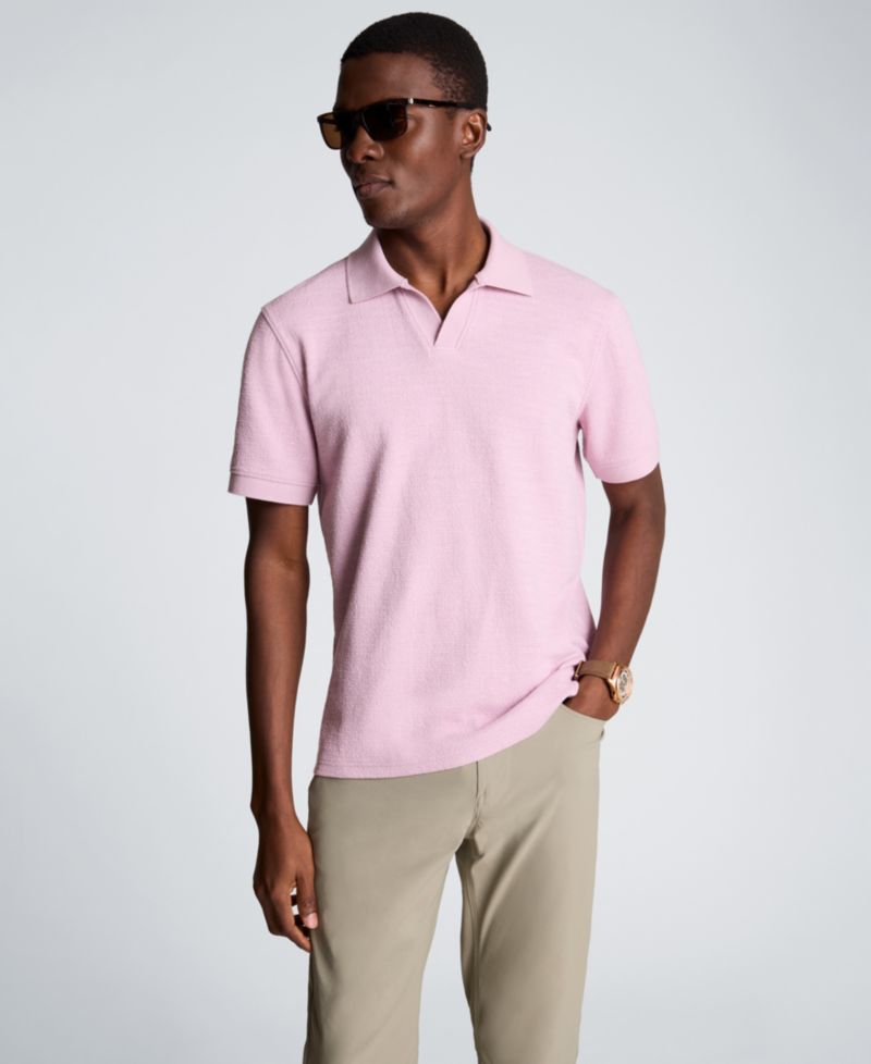 Men's Short-Sleeve Slim-Fit Polo Shirt