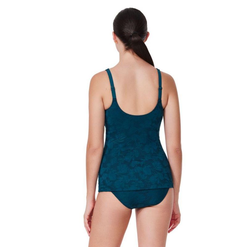 Women's Gottex Jolene Textured V Neck Tankini Top