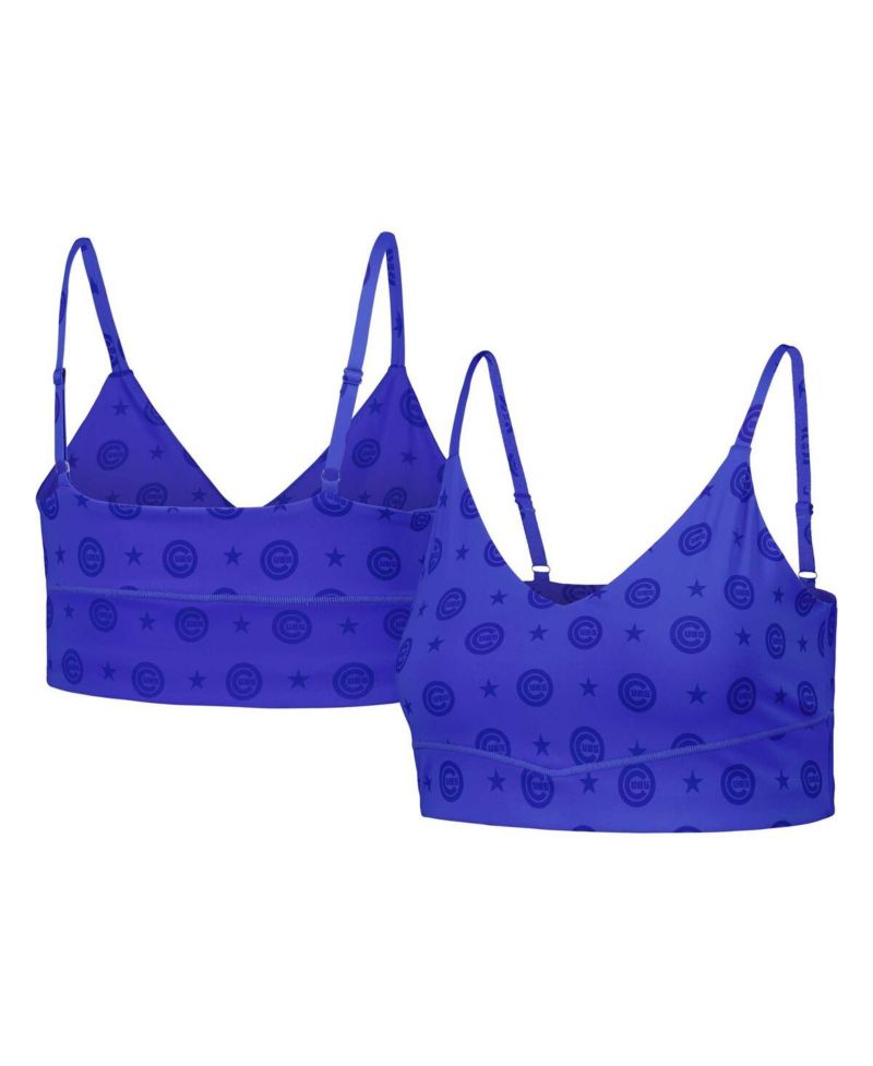 Women's Royal Chicago Cubs Active Bra