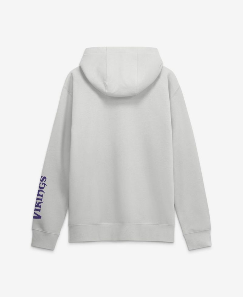 Men's Minnesota Vikings Cool Down Club Full-Zip Fleece Hoodie