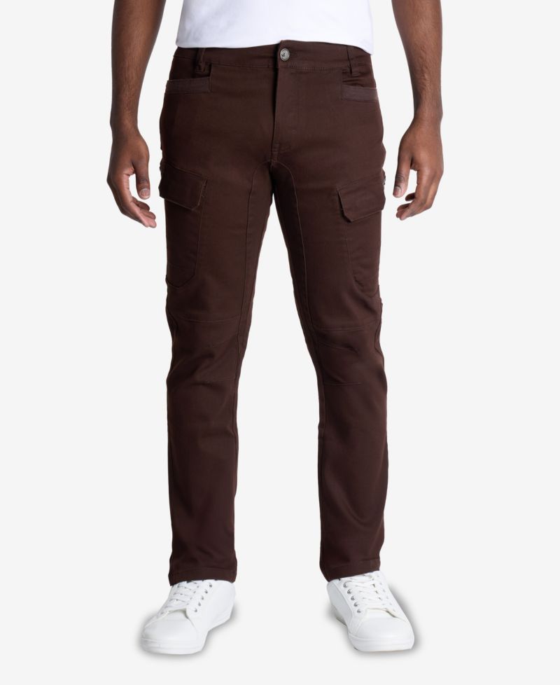 Men's Slim-Fit Stretch Twill Cargo Pants
