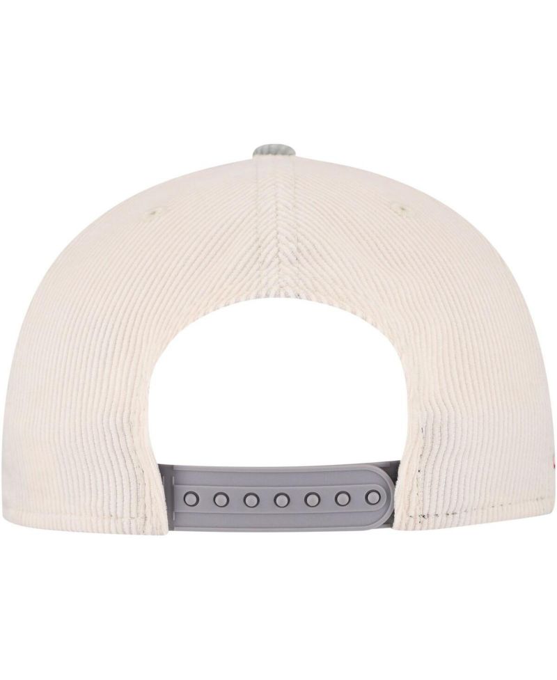 Men's Cream Looney Tunes 9FIFTY Corduroy Snapback Hat