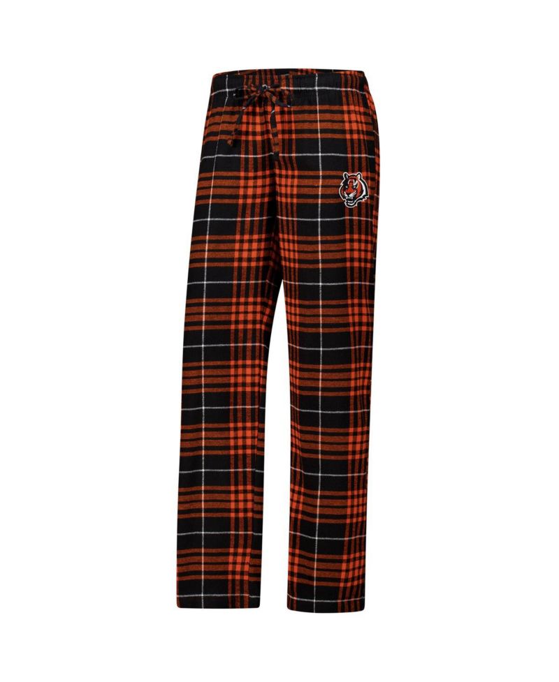 Women's Cincinnati Bengals Vector T-Shirt Flannel Pants Sleep Set