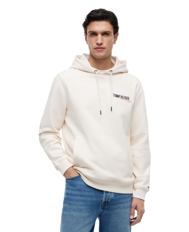 Men's Summer Back Graphic Regular-Fit Hoodie