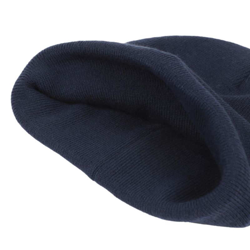 Men's Gingy Embroidery Acrylic Knit Standard Cuff Beanie