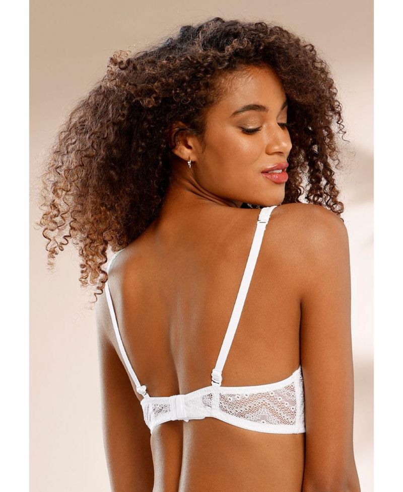 Women's Underwire Lightly Padded Plunge Bra