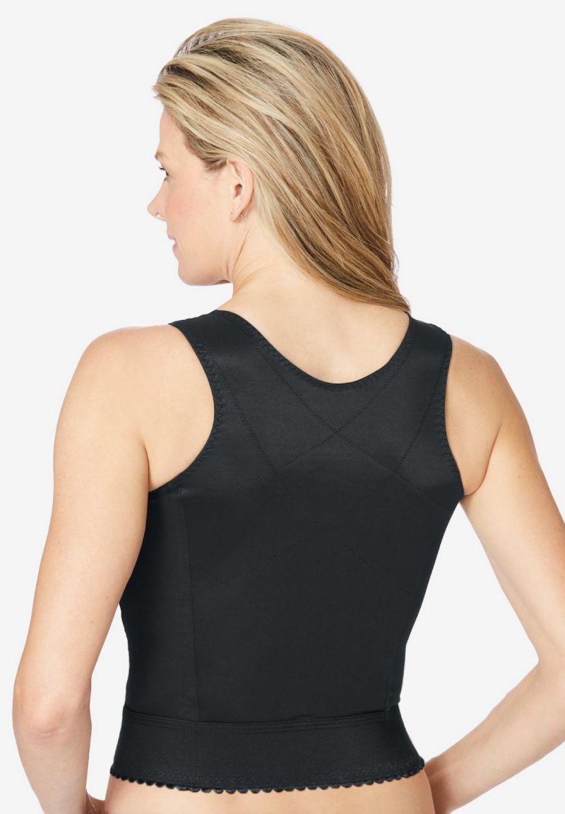 Women's Front-Close Longline Wireless Posture Bra