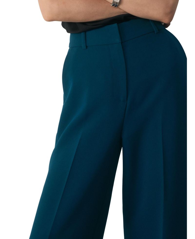 Women's Doppio Adelaide High-Rise Wide-Leg Trousers