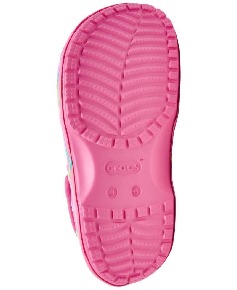 Little Girls Heart Lights Light-Up Clogs from Finish Line