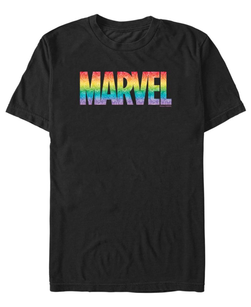 Men's Multiple Rainbows Short-Sleeve T-Shirt