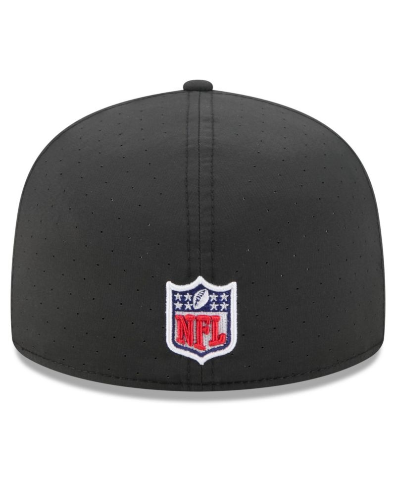 Men's Black Seattle Seahawks 2026 NFL Cruical Catch 59FIFTY Fitted Hat