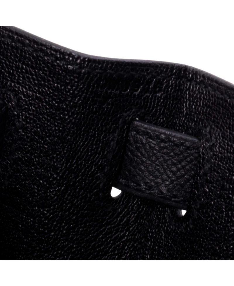 Kelly 28 Handbag Black Epsom with Gold Hardware