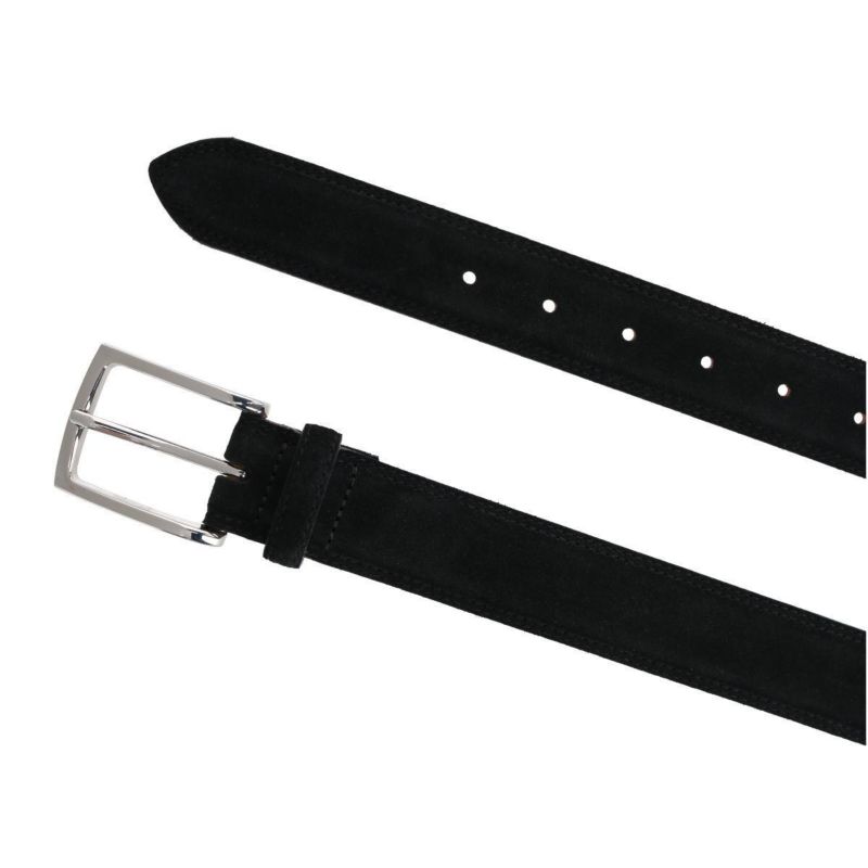 Men's Armando Italian Suede 35mm Feathered Edge Belt