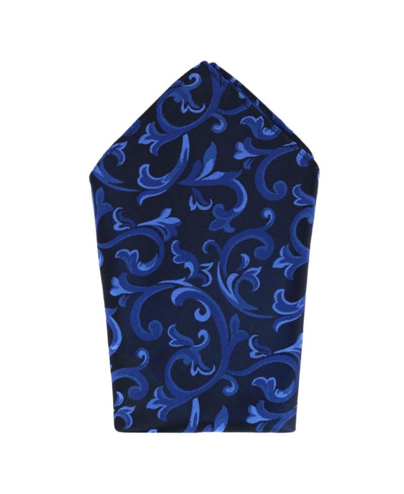 Men's Christian the Romantic Brocade Silk Necktie and Pocket Square Bundle