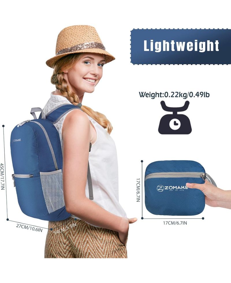 Ultra Lightweight Hiking Backpack 20L, Packable Small Backpacks Water Resistant Daypack for Women Men