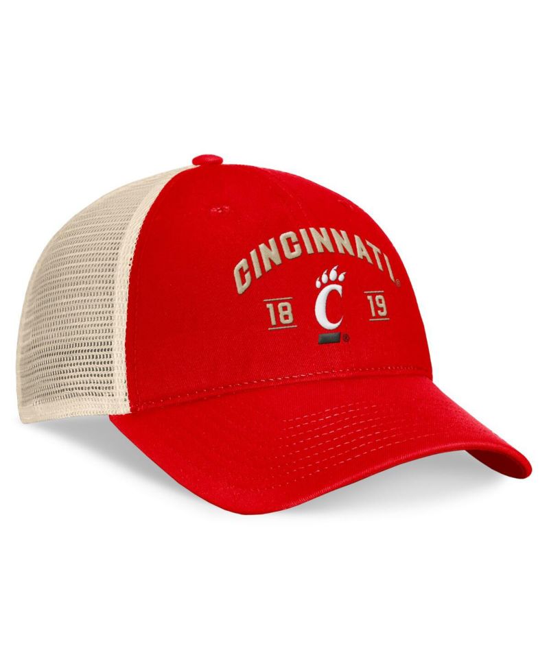 Men's Red Cincinnati Bearcats Heritage Waylon Trucker Adjustable Hat