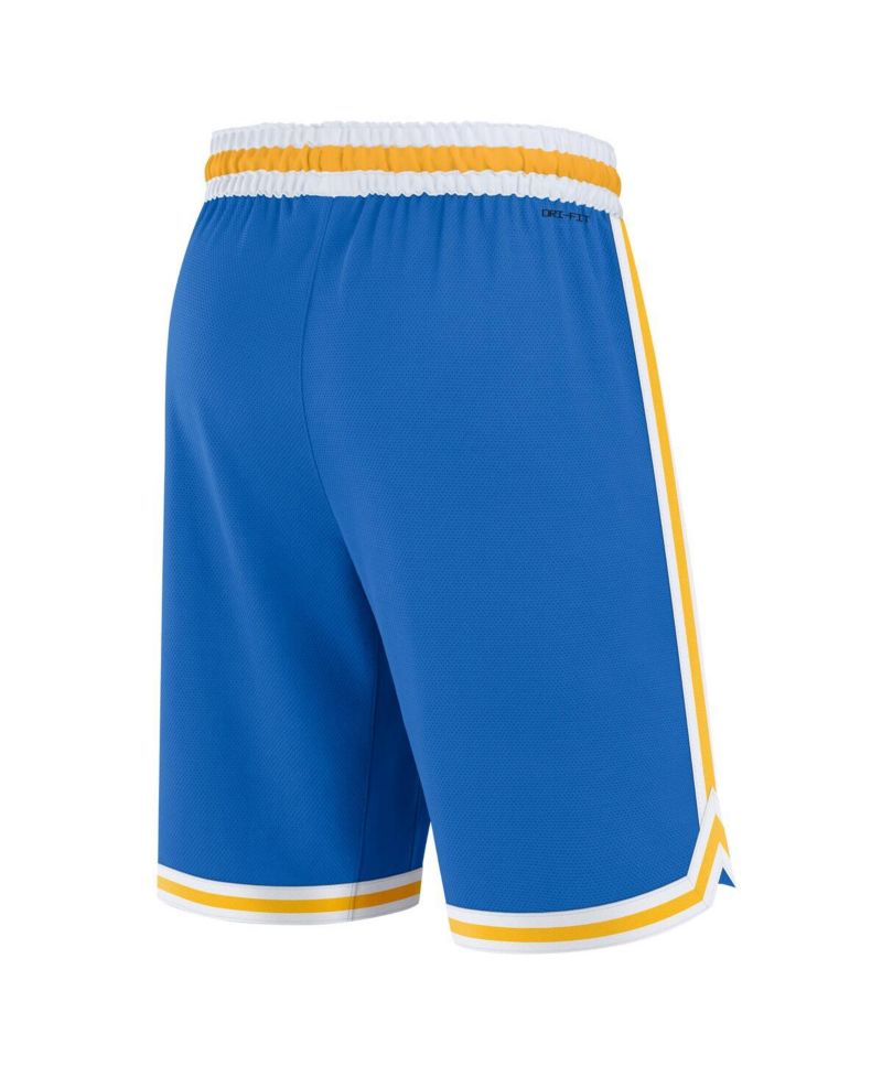 Men's Blue UCLA Bruins Road Replica Performance Basketball Shorts