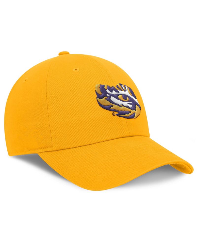 Men's Gold LSU Tigers Club Dri-FIT Adjustable Hat