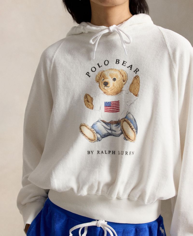 Women's Drawstring Hood Raglan Sleeve Sweatshirt