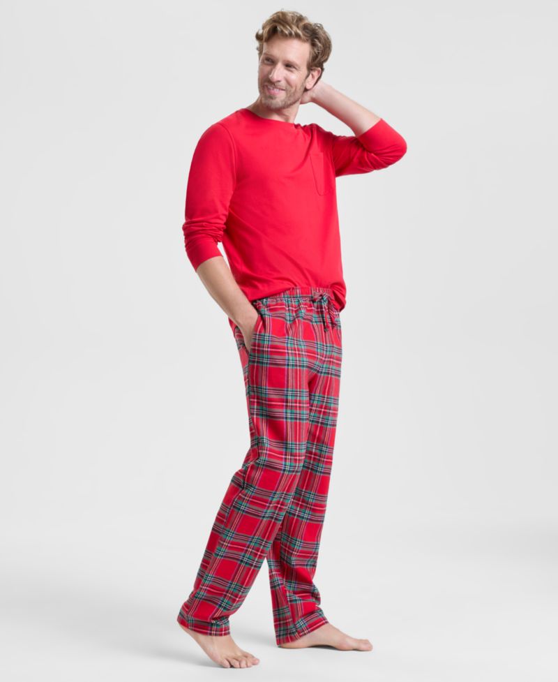 Men's Brinkley Plaid Mix It Matching Family Pajamas Set