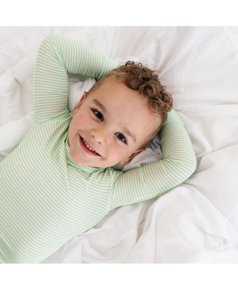 Baby Boys Pear Stripe Pajama Set