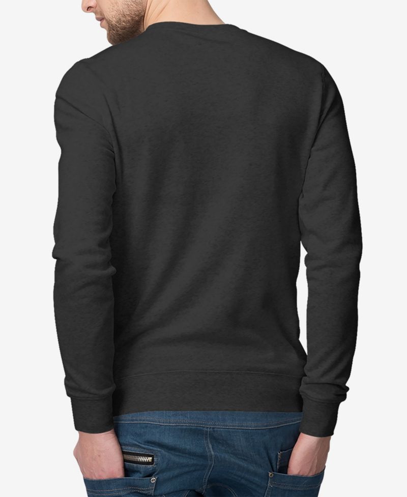 Men's Christmas Elf Hat Word Art Crewneck Sweatshirt