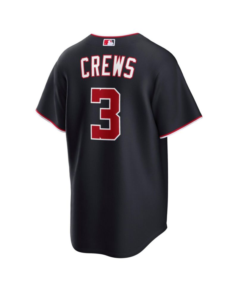 Men's Dylan Crews Navy Washington Nationals Alternate Replica Jersey