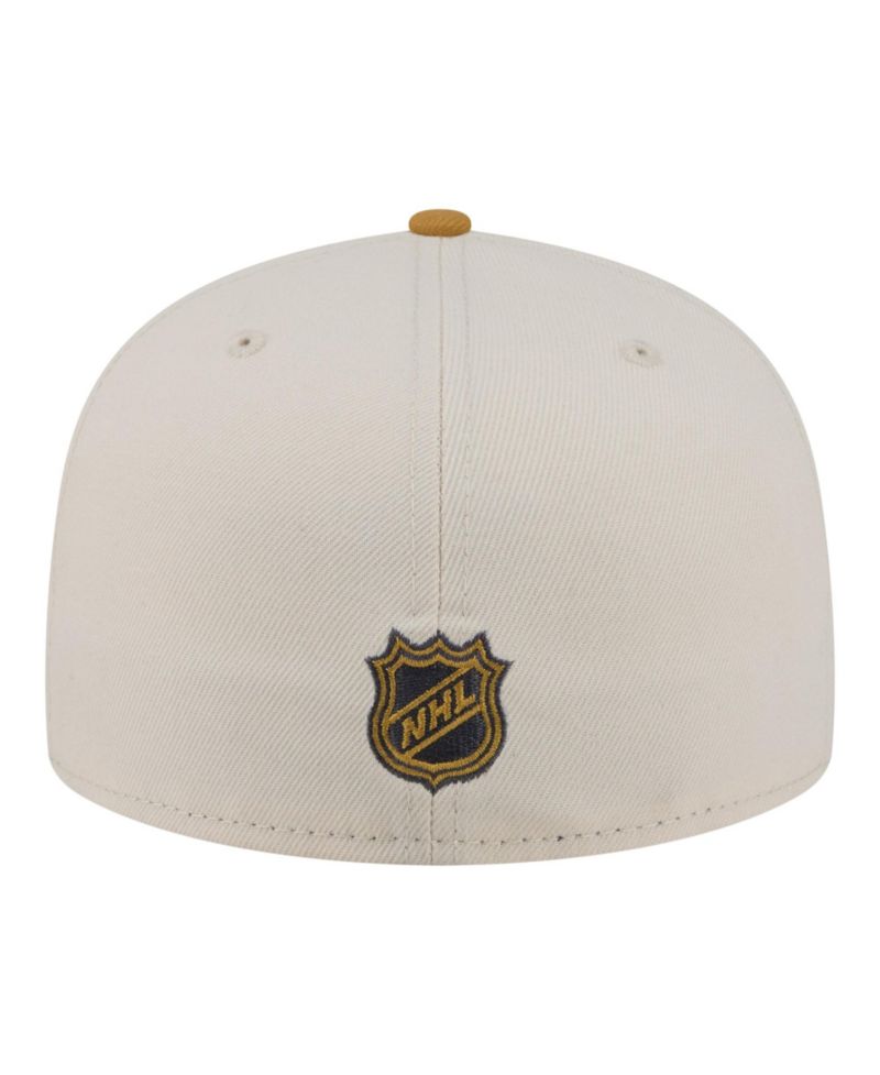 Men's Cream/Tan Detroit Red Wings Colorpack Two-Tone 59FIFTY Fitted Hat